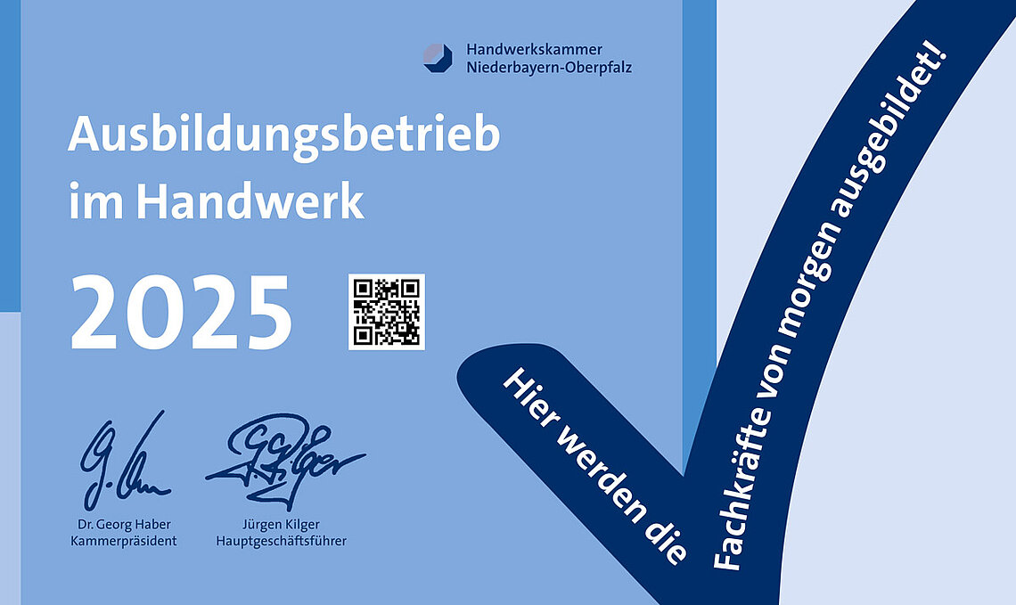 Ausbildungsbetrieb im Handwerk 2025