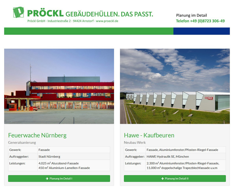  Planungshilfe der Firma Pröckl GmbH in Arnstorf